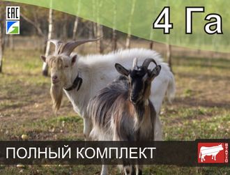 Электропастух для коз на 4 Га (800 метров в 2 ряда) Статик-3М